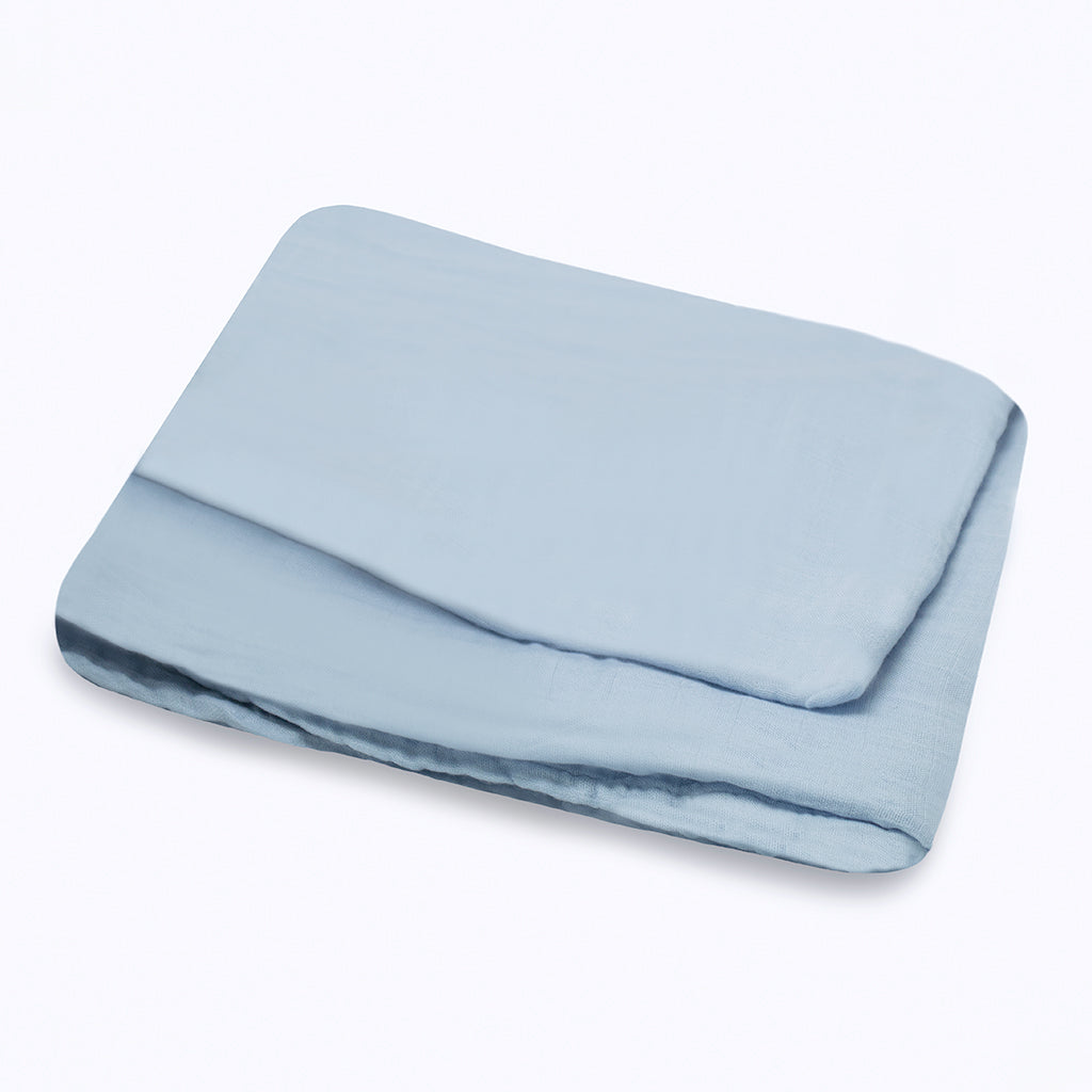 Muselina Azul Cielo